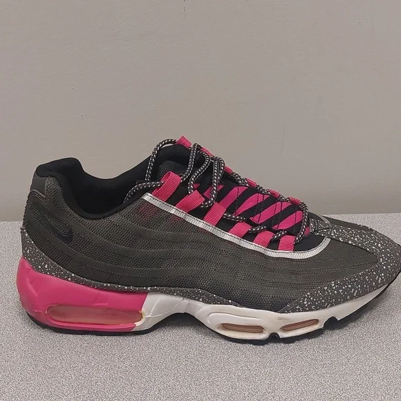 Nike Air Max Premium Tape Pink Foil Low Sneakers Mens Sz 10.5 2013 - Picture 6 of 16